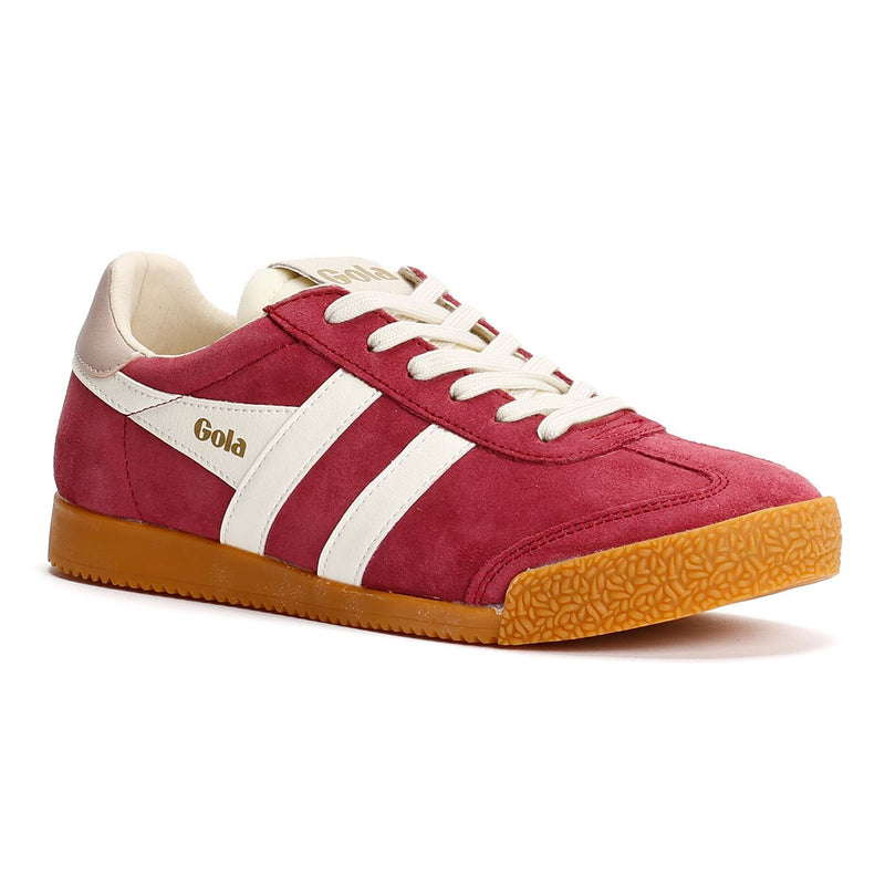 Gola Elan Suede Women's Cerise/Off White/Chalk Pink Sneakers