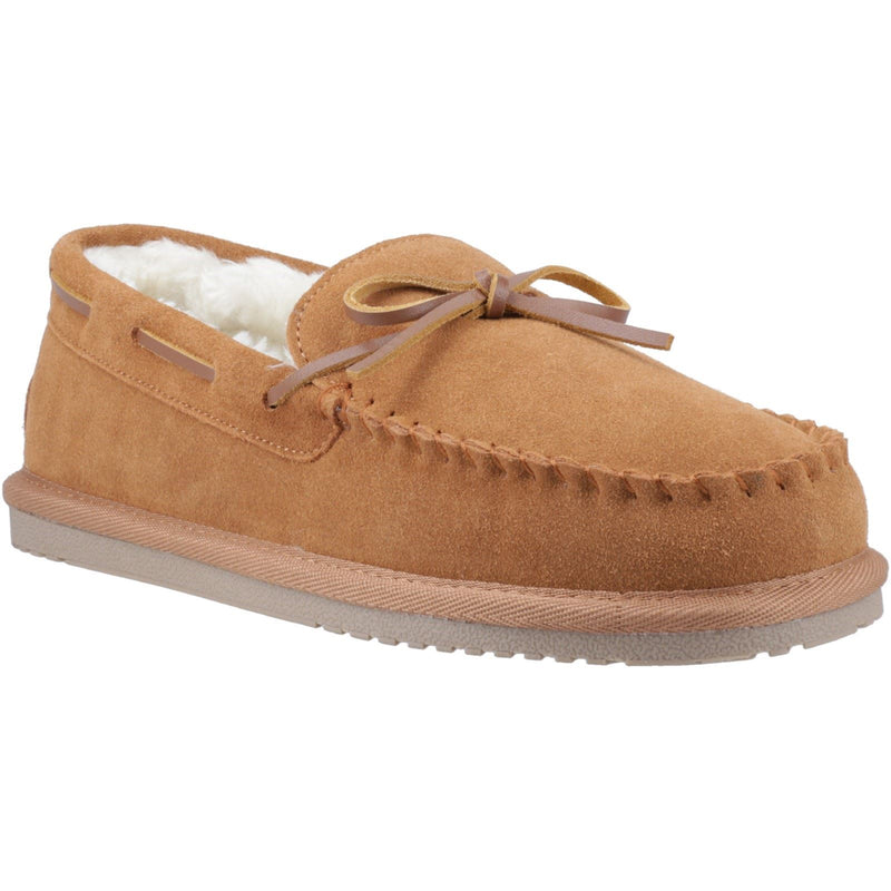 Hush Puppies Abraham Suede Men's Tan Slippers