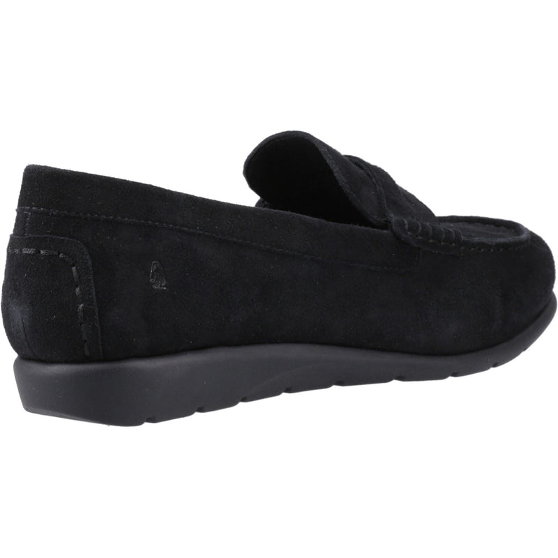 Hush Puppies Shelby Suede Women's Black Loafers