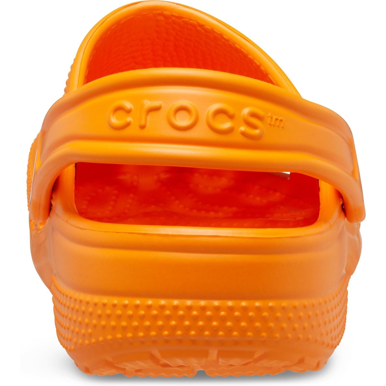 Crocs Classic Synthetic Orange Zing Loafers
