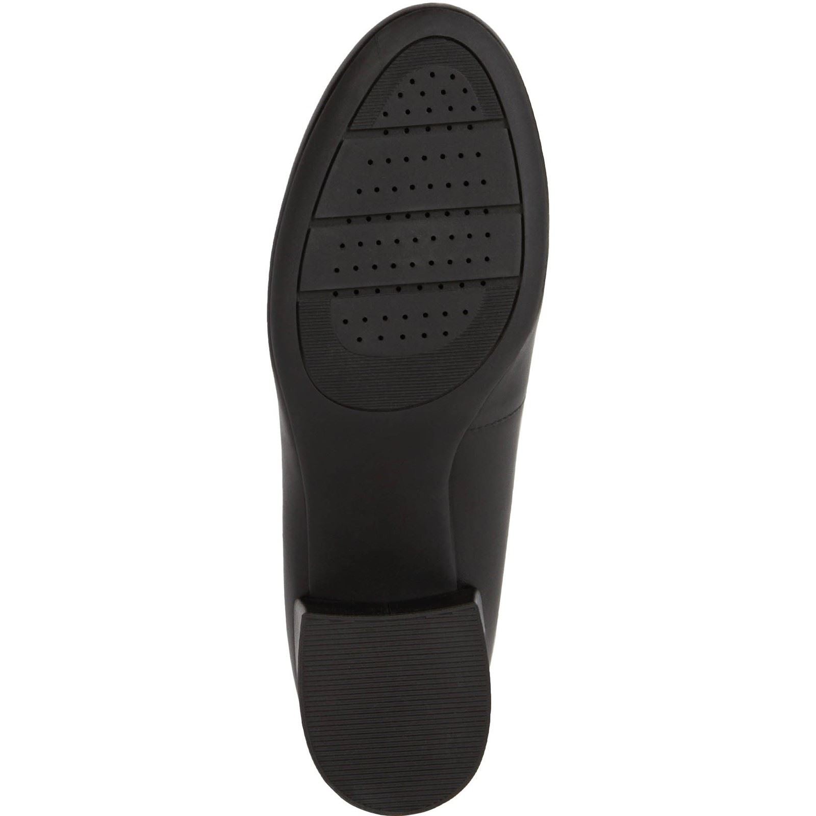 Geox D ELEANA A Leather Bovine Full Grain Women's Black Heels