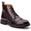 Base London Boulton Leather Men's Bordo Ankle Boots