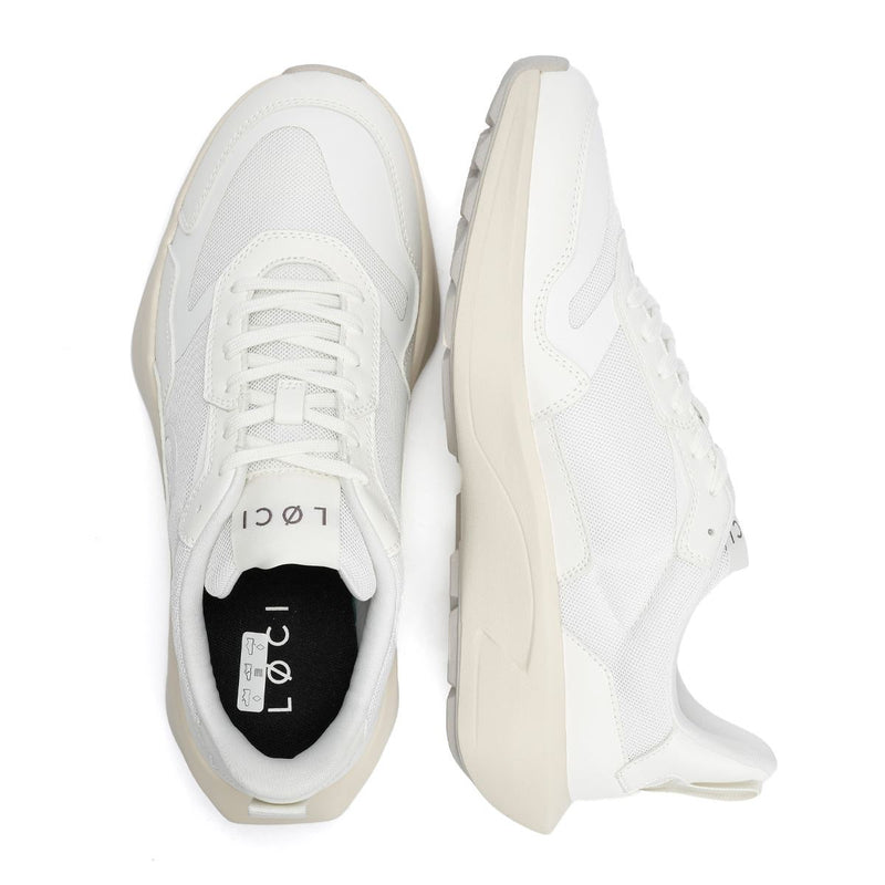 LØCI FLØ White/White Sneakers