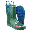 Cotswold Puddle Rubber Crocodile Wellington Boots