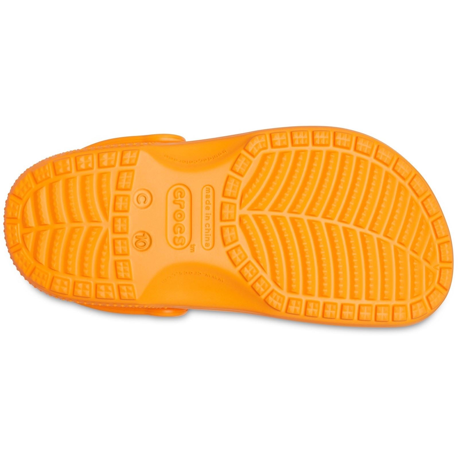 Crocs Toddler Classic Synthetic Orange Zing Loafers