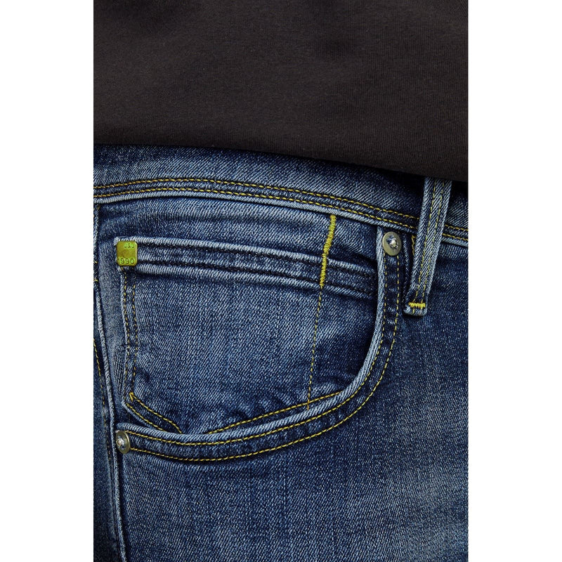 Jack & Jones Glenn Fox Cotton Men's Blue Slim Jeans