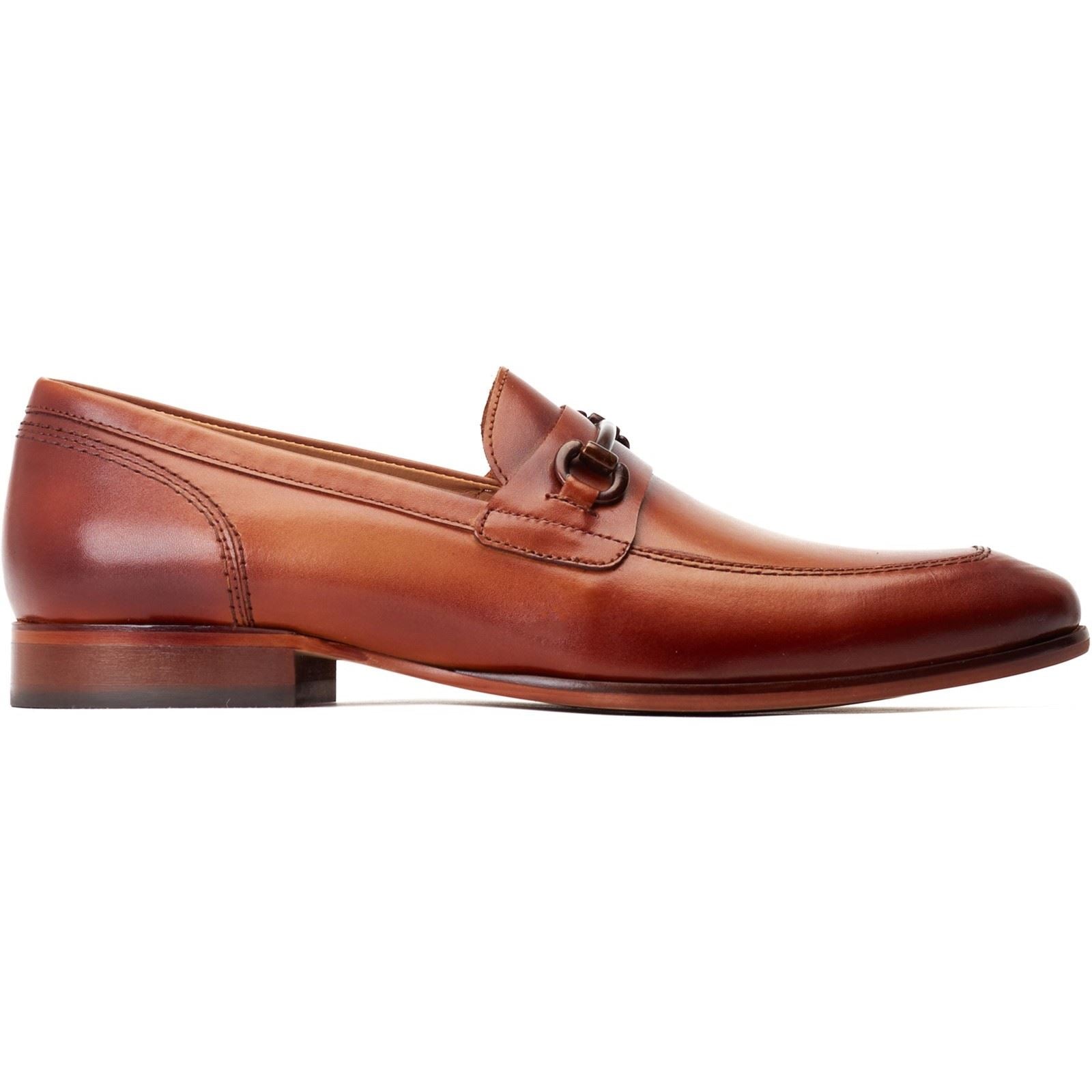 Base London Russo Leather Men's Burnt Tan Loafers