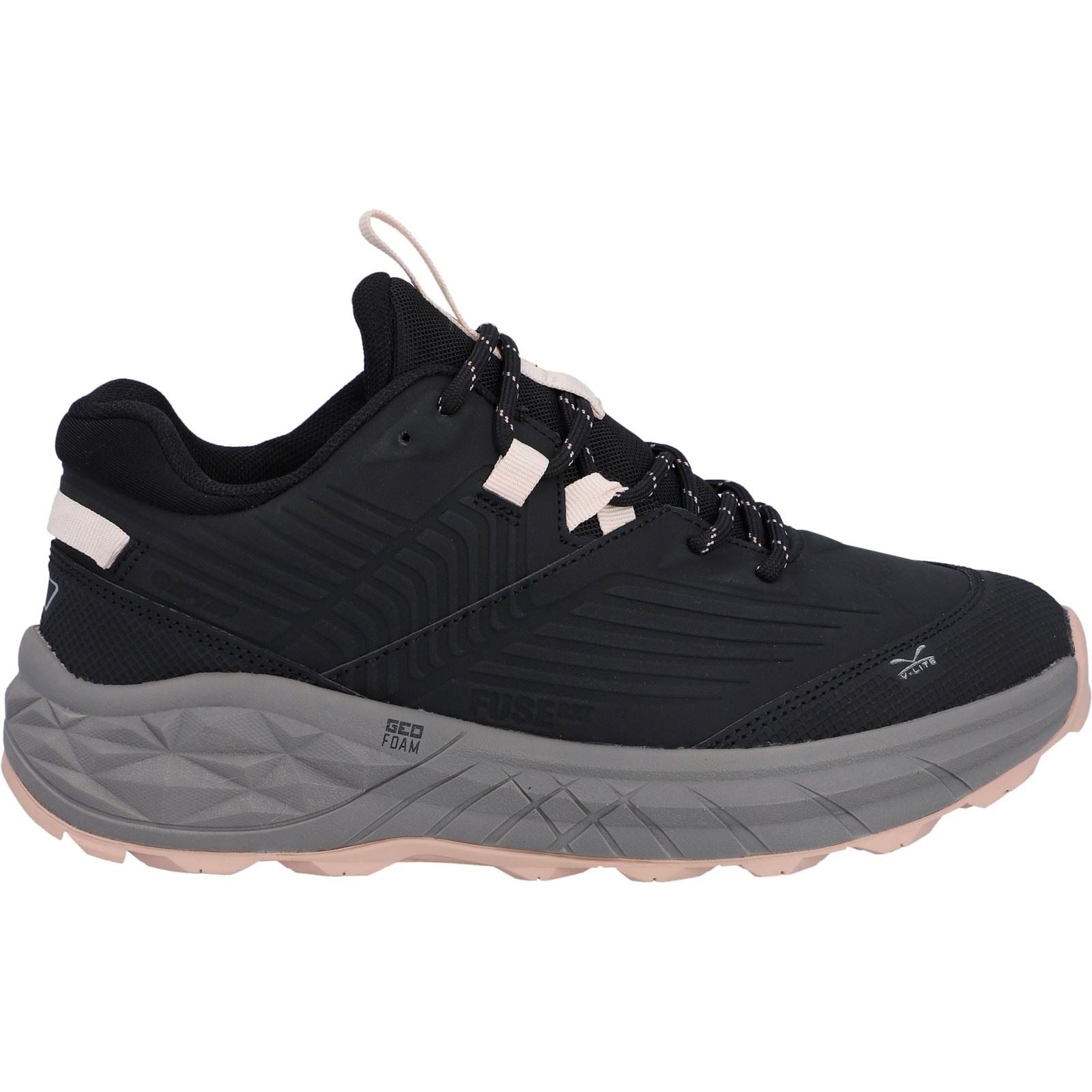 Hi-Tec Fuse Trek Synthetic Women's Black/Steeple Grey/Cameo Rose Sneakers