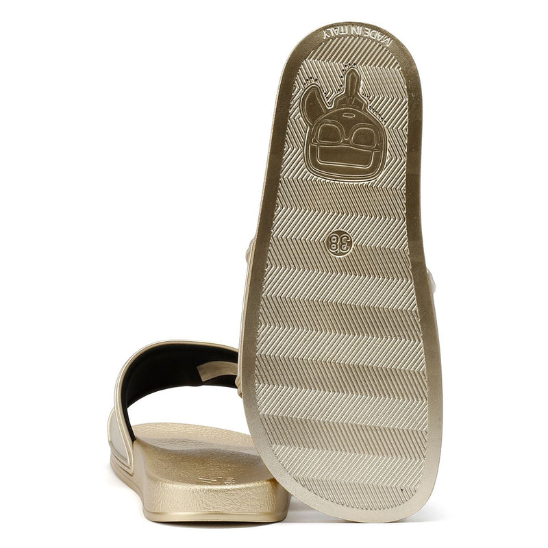 Karl Lagerfeld Kondo 2.0 Karl NFT Women's Gold Slides