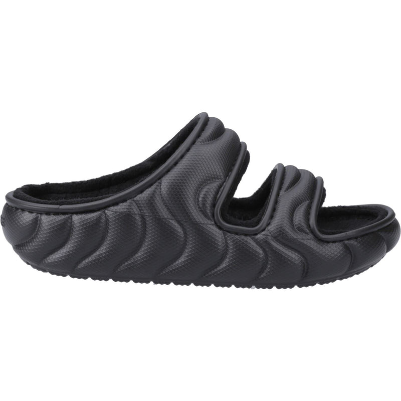 Crocs Classic Cozzzy Overpuff Synthetic Women's Black Sandals