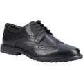Hush Puppies Verity Leather Women's Black Brogues Shoes