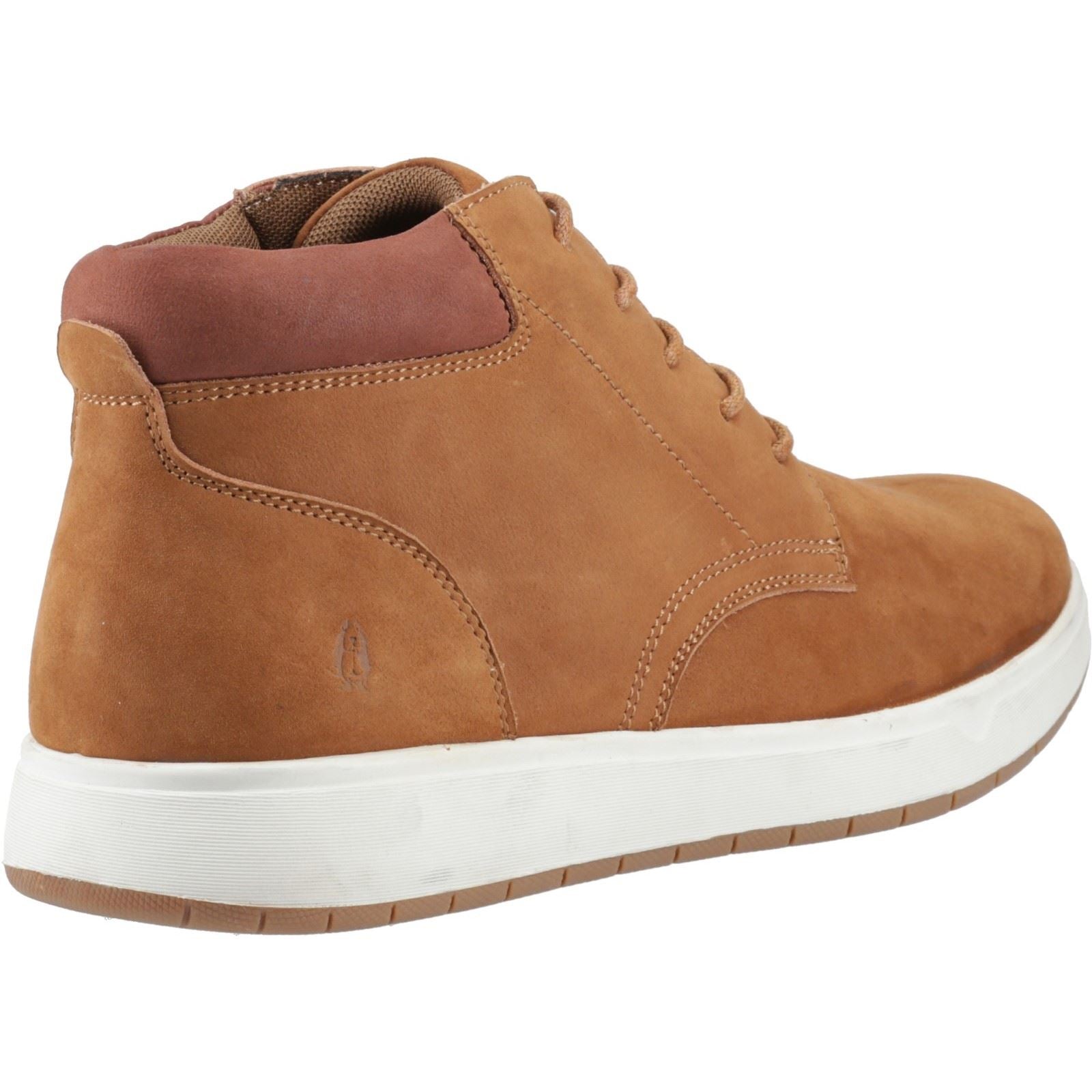 Hush Puppies Bronko Chukka Leather Men's Tan Boots