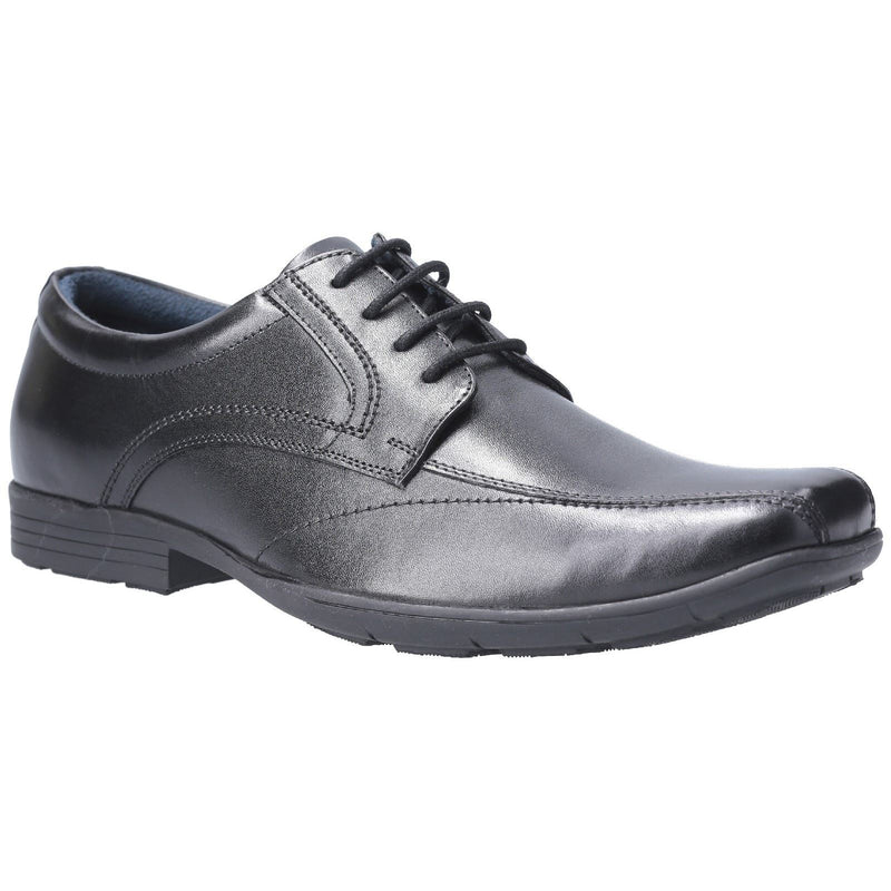 Pod Angus Leather Boys's Black Shoes