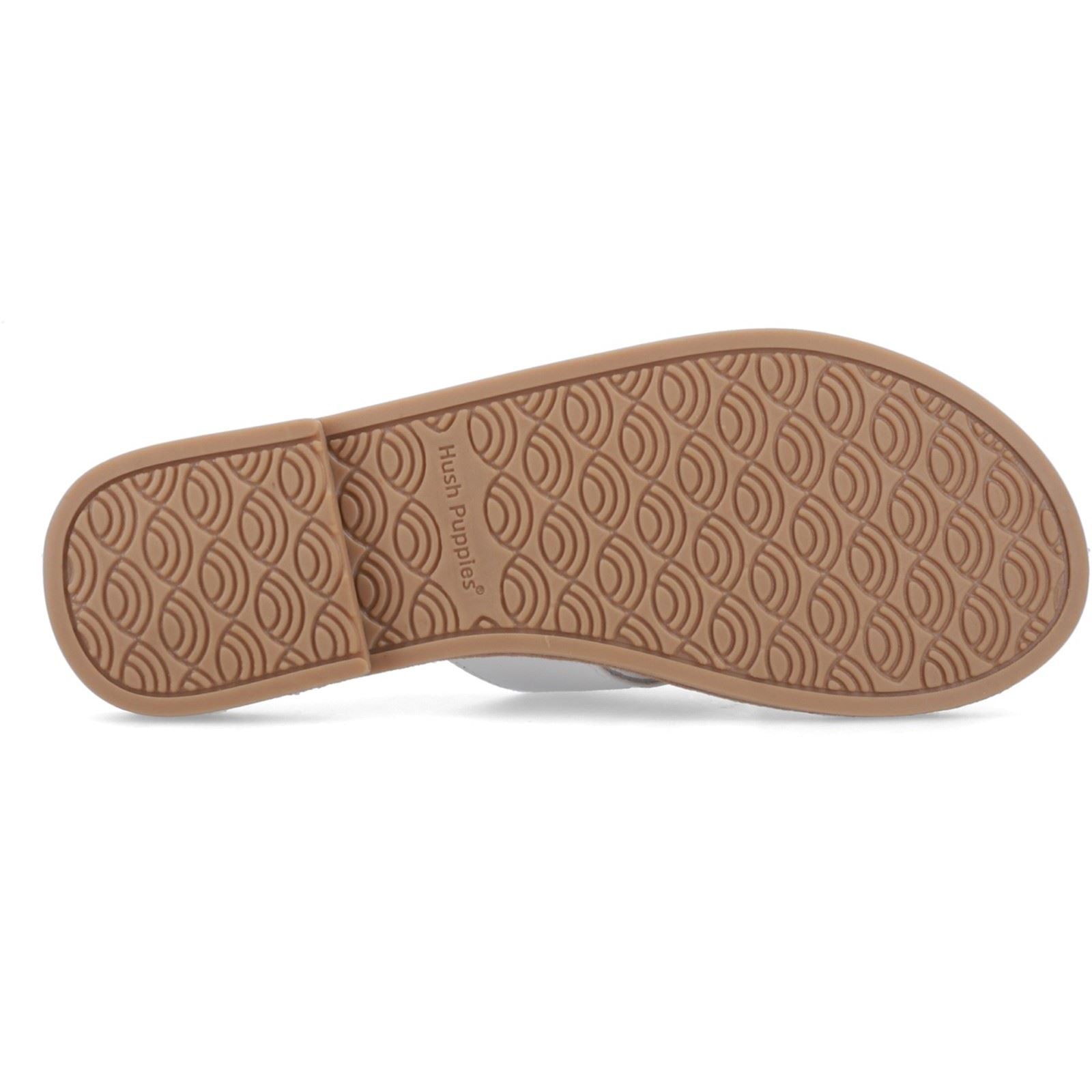 Hush Puppies Azalea Mule Leather Women's White Sandals