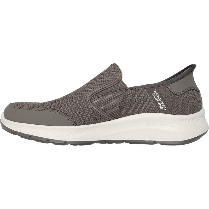 Skechers Equalizer 5.0 Drayze Synthetic Men's Taupe Sneakers