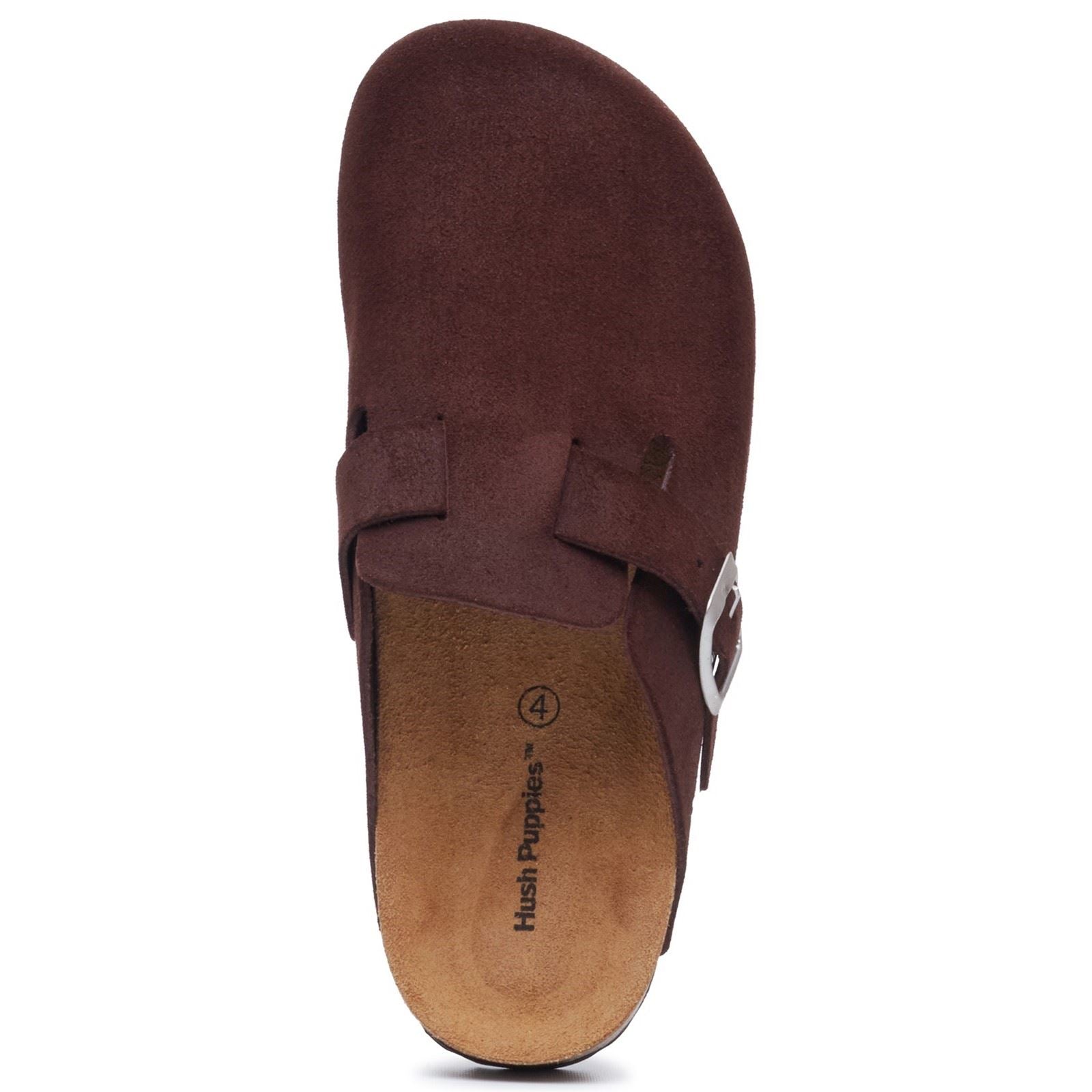 Hush Puppies Bailey Suede Women's Chocolate Mules