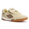 Umbro Speciali TR Suede Cream/Dark Brown/White Trainers