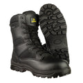 Amblers Safety Combat Leather Black Safety Boots