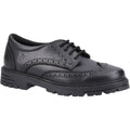 Hush Puppies Maxine Senior Leather Girls's Black Brogues