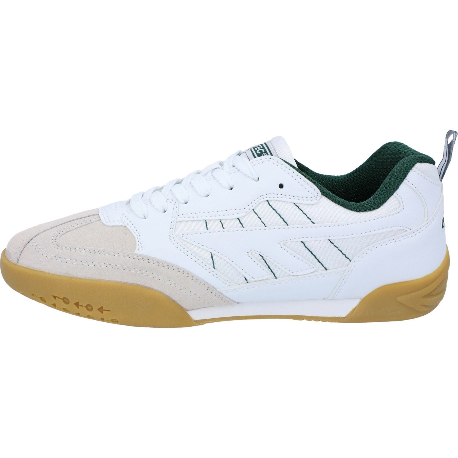Hi-Tec Squash Sneaker Textile/Leather White Sneakers