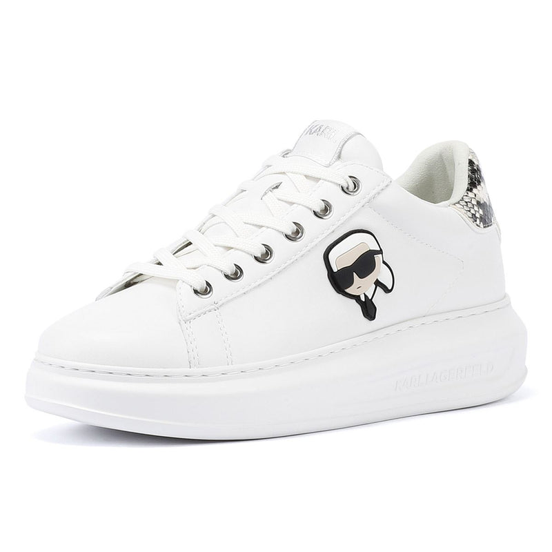 Karl Lagerfeld Kapri NFT Lo Lace Women's White Sneakers