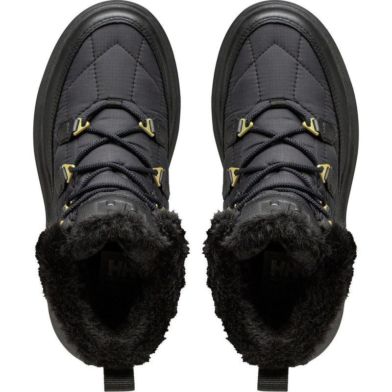 Helly Hansen Sport Willetta 2 Mid Leather Women's Black Winter Mid Calf Boots