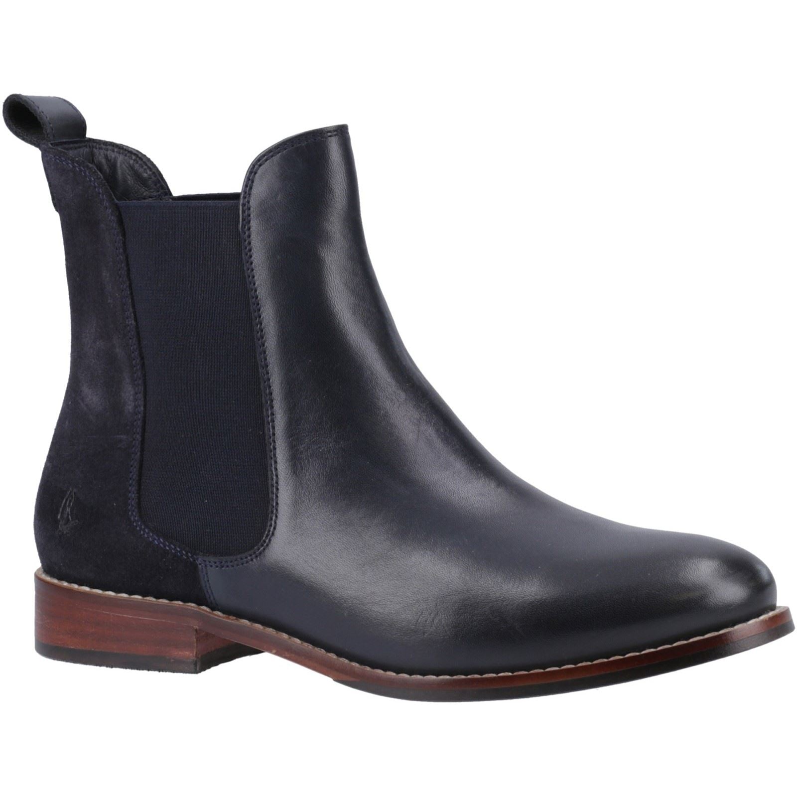 Hush Puppies Colette Suede Women's Navy Boots