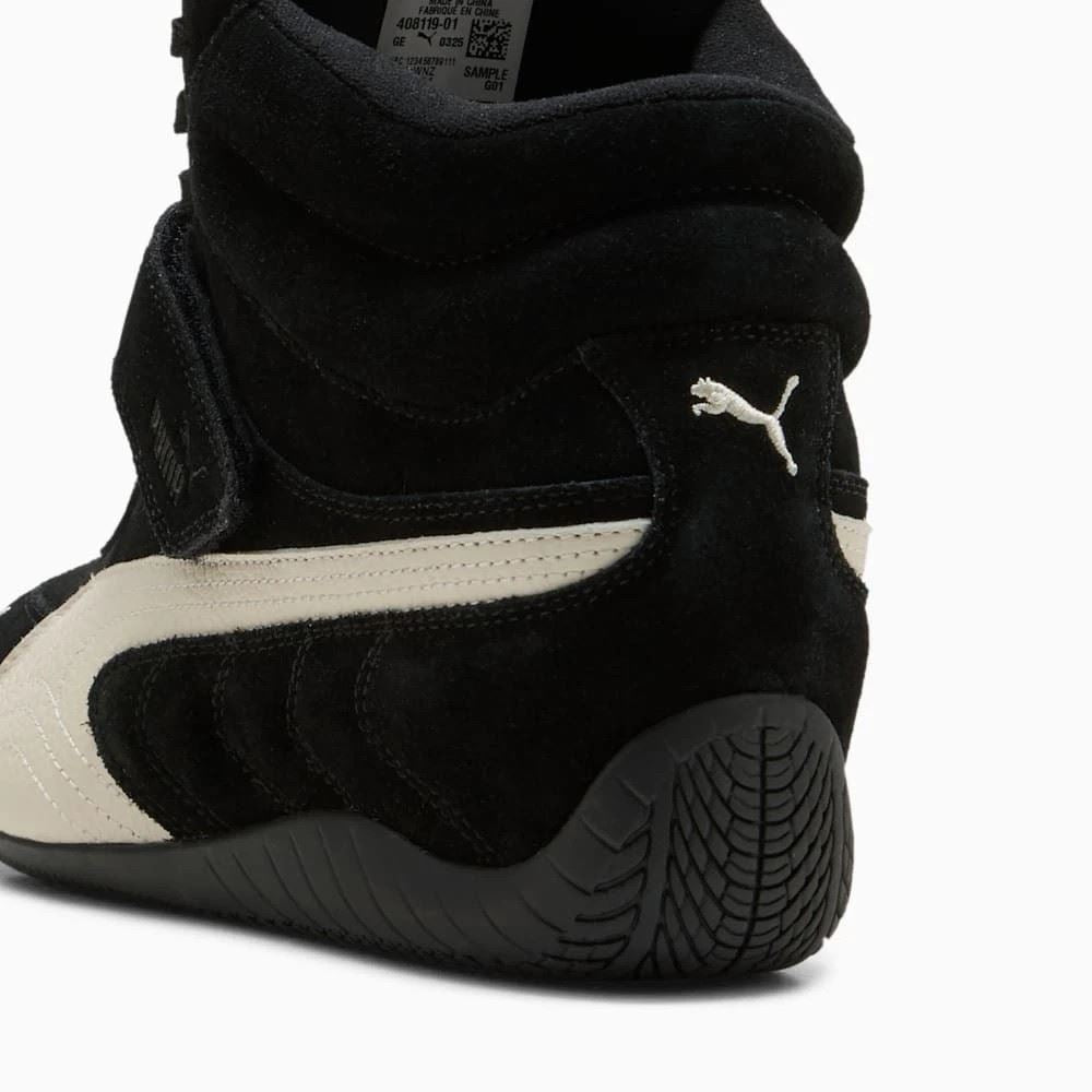 Puma Speedcat Wedge OG Suede Women's Black/White Sneakers