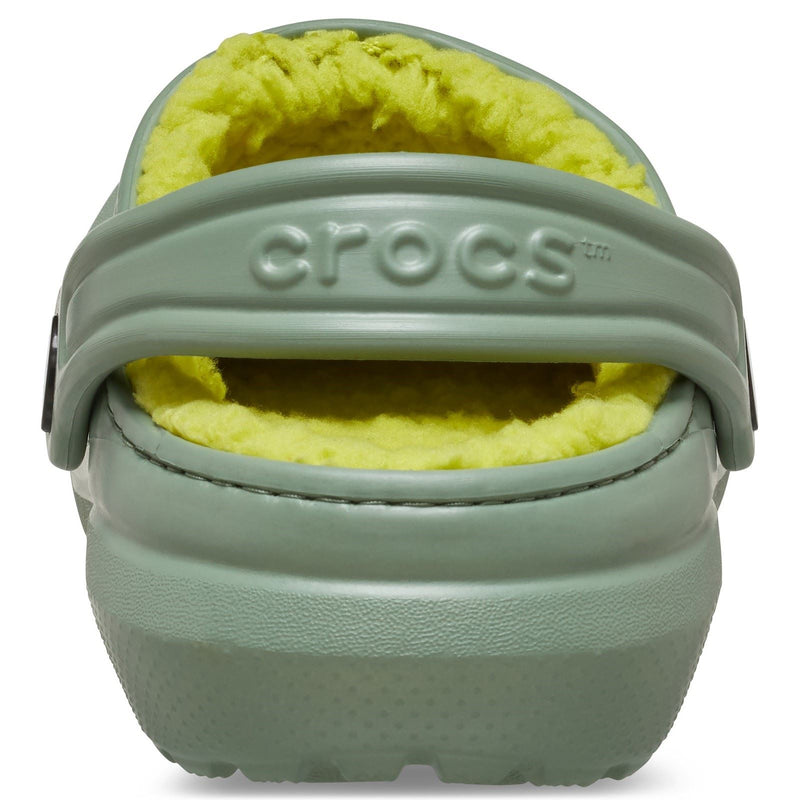 Crocs Classic Lined Thermoplastic Kid's Moss Clogs