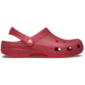 Crocs Classic Glitter Synthetic Cherry Red Clogs