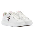 Karl Lagerfeld Kapri NFT LO Lace Women's White/Pink Sneakers