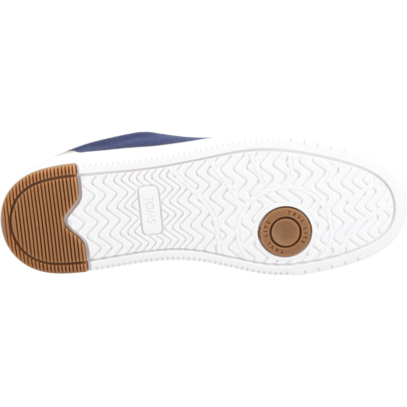TOMS TRVL Lite 2.0 Low 100% Cotton Men's Navy Sneakers