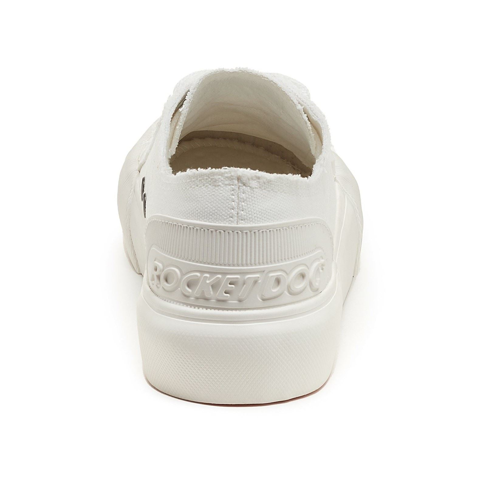 Rocket Dog Jazzin Plus 12A Cotton Women's White Sneakers