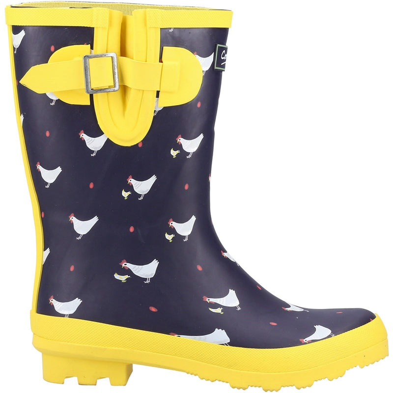 Cotswold Farmyard Mid Rubber Chick Wellington Boots