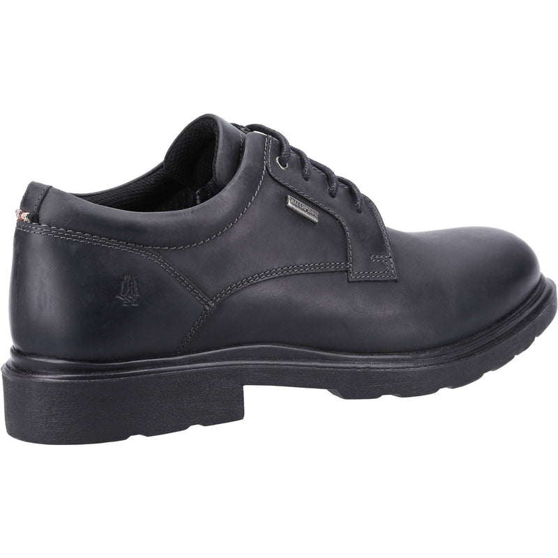 Hush Puppies Pearce Leather Men's Black Lace-Up Shoes
