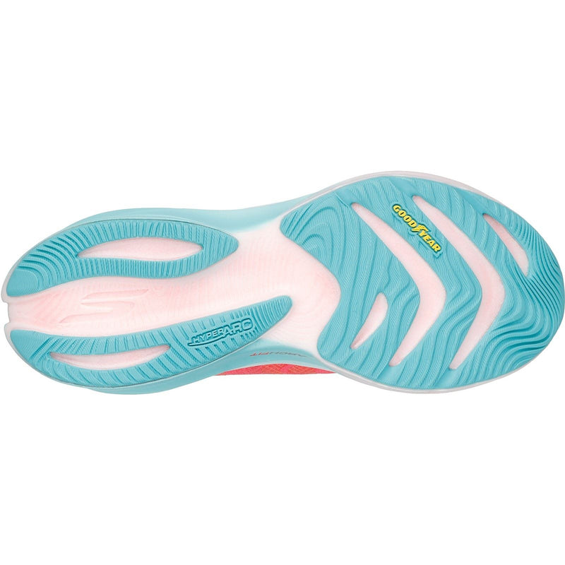 Skechers Performance GO RUN Ride 12 Textile Women's Coral Sneakers