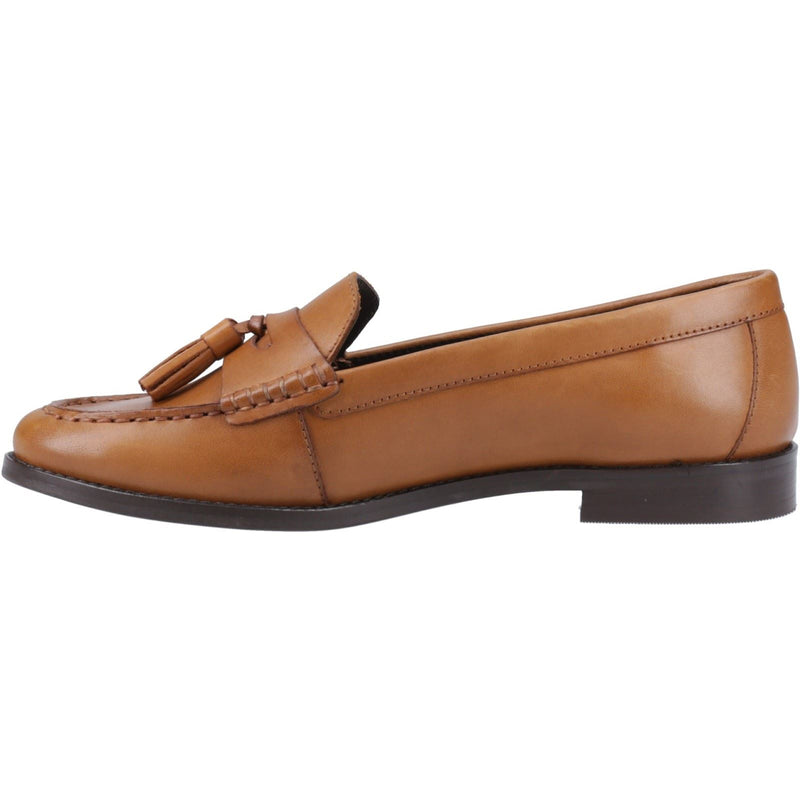Hush Puppies Connie Leather Women's Tan Loafers