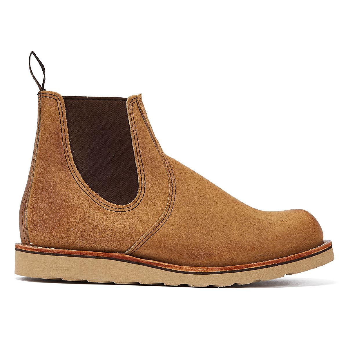 Red Wing Classic Chelsea Hawthorne Muleskinner Men's Chestnut Boots