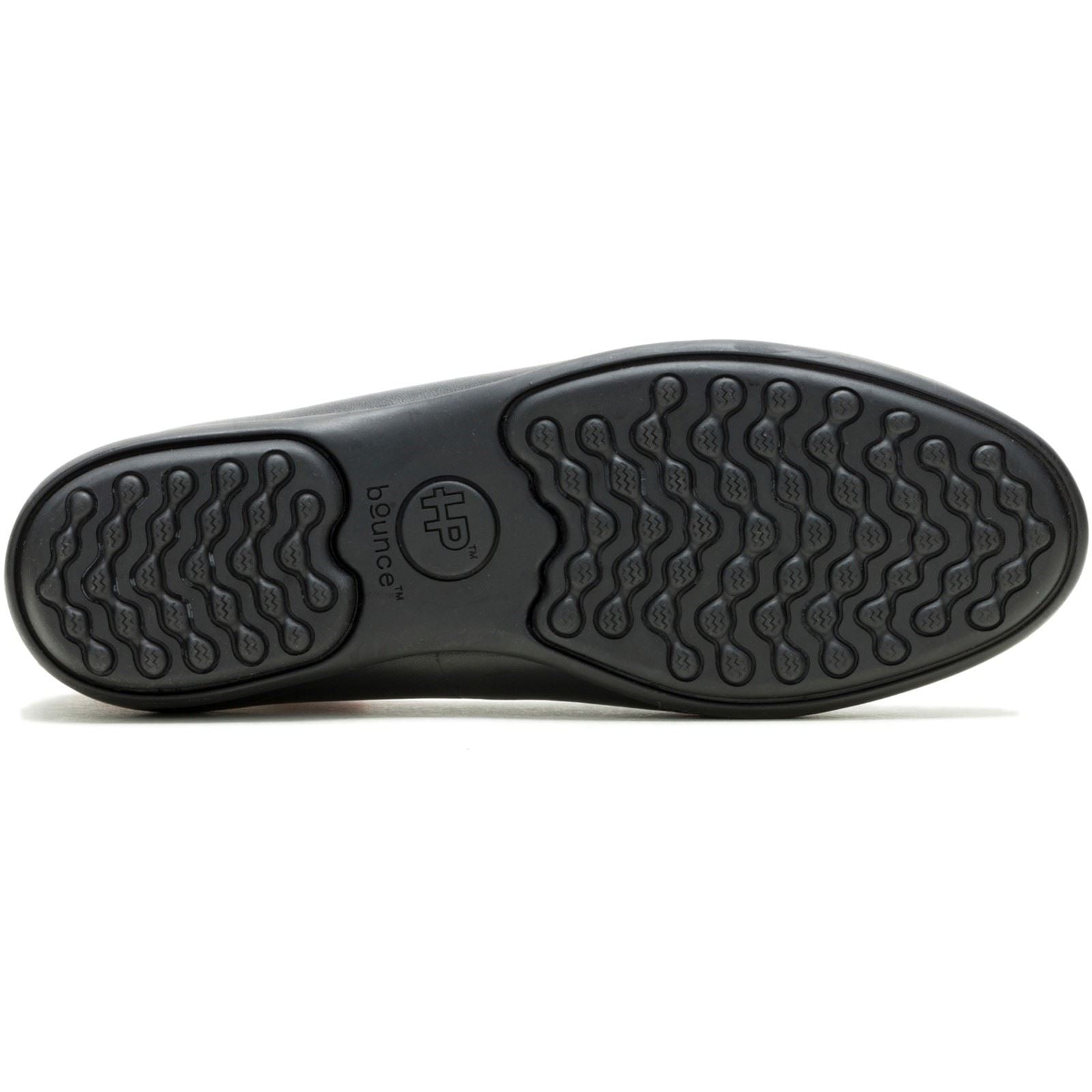 Hush Puppies Alice Flat Leather Women's Black Standard Flats