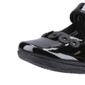 Hush Puppies Christina Patent Senior Leather Girls's Black Shoes