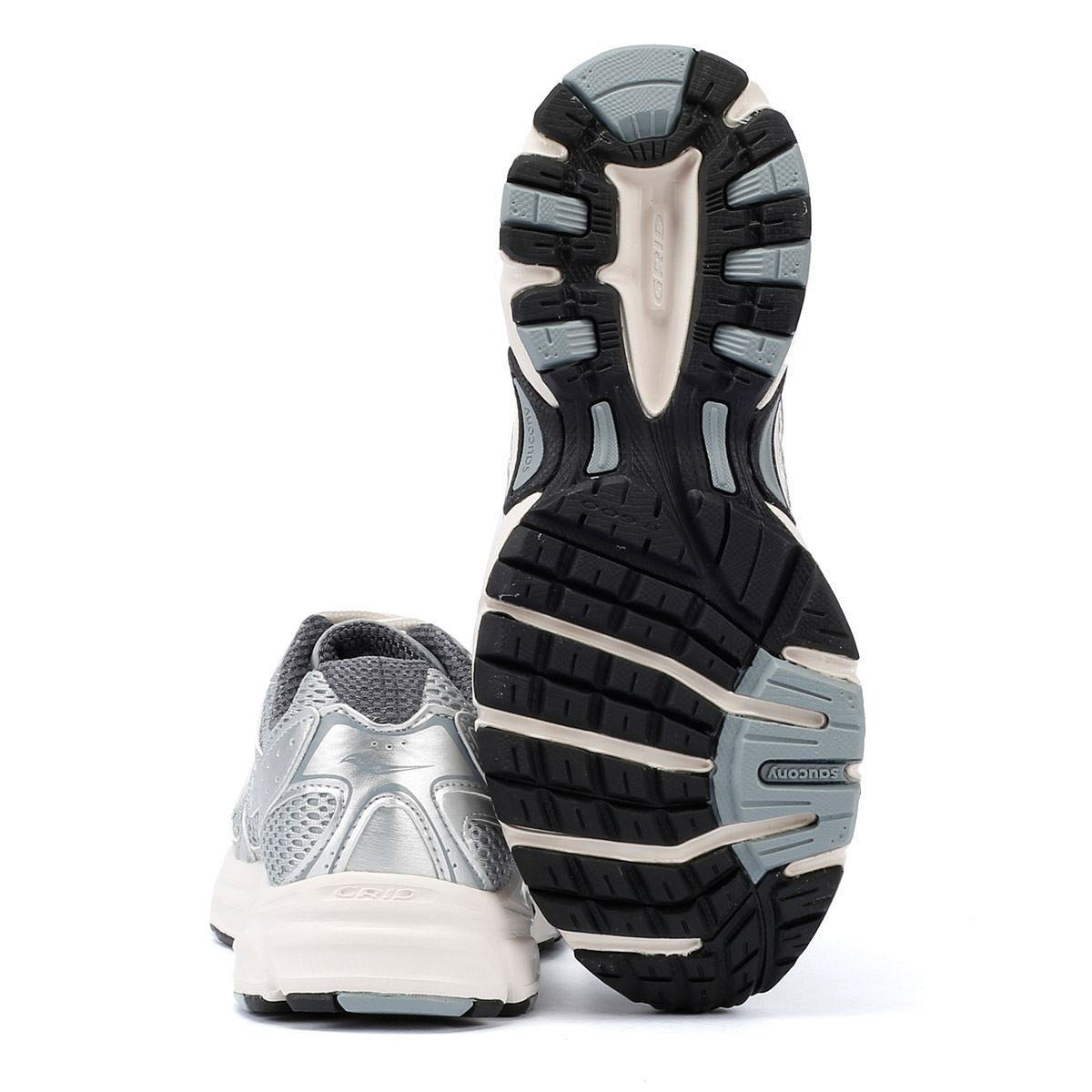 Saucony Ride Millenium Silver/Cream Sneakers