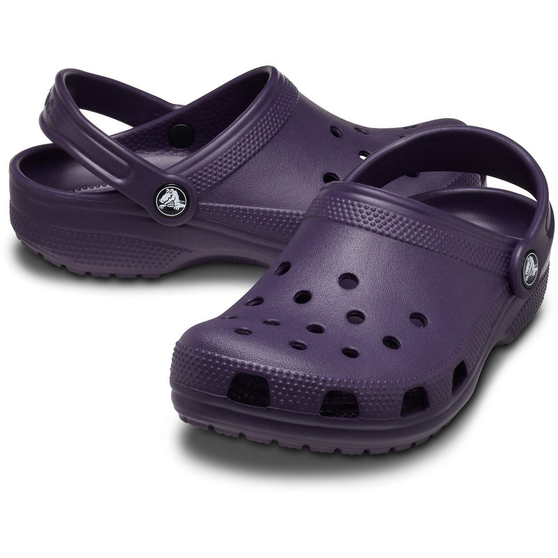 Crocs Kids' Classic Synthetic Dark Iris Loafers