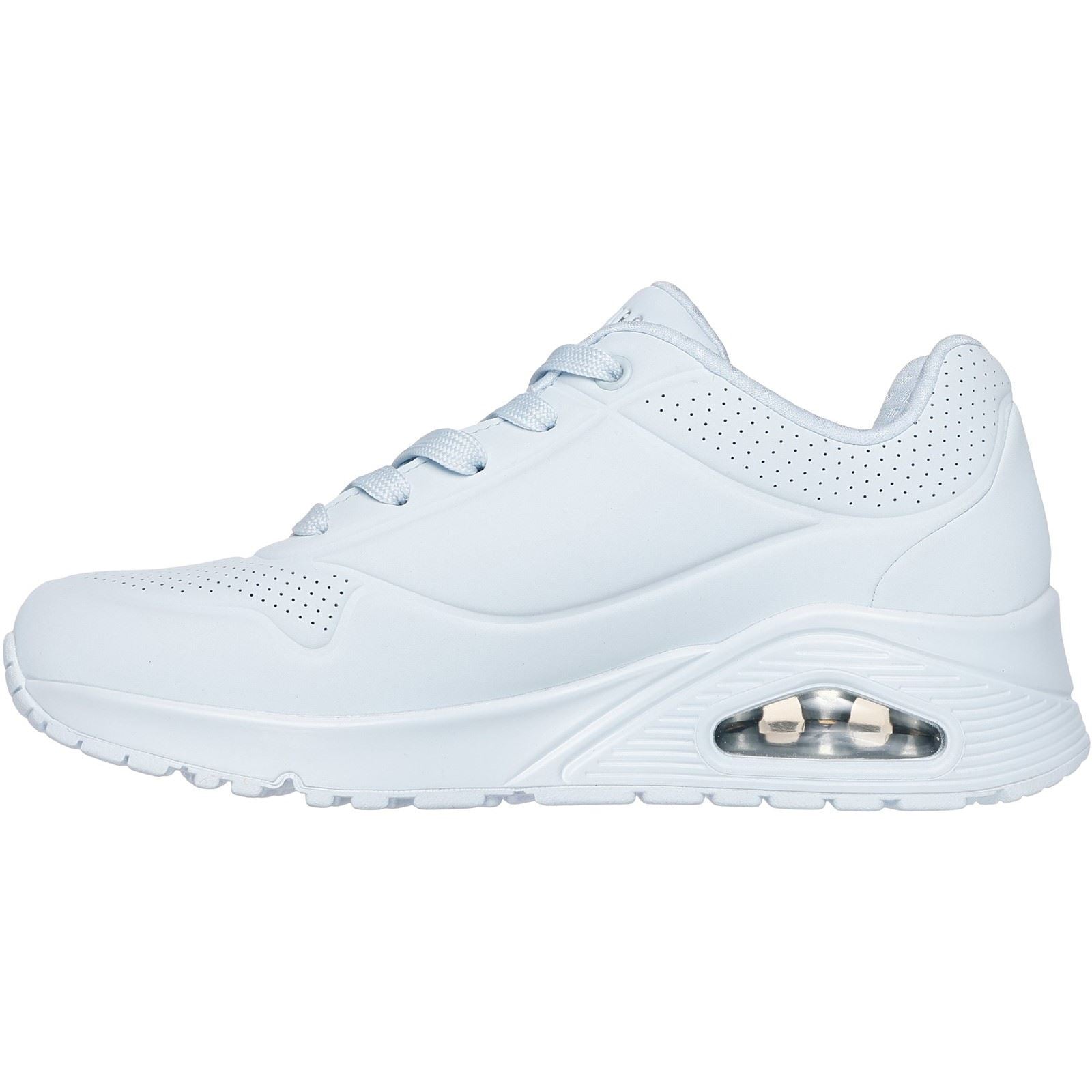 Skechers Uno Stand On Air Synthetic Women's Light Denim Sneakers