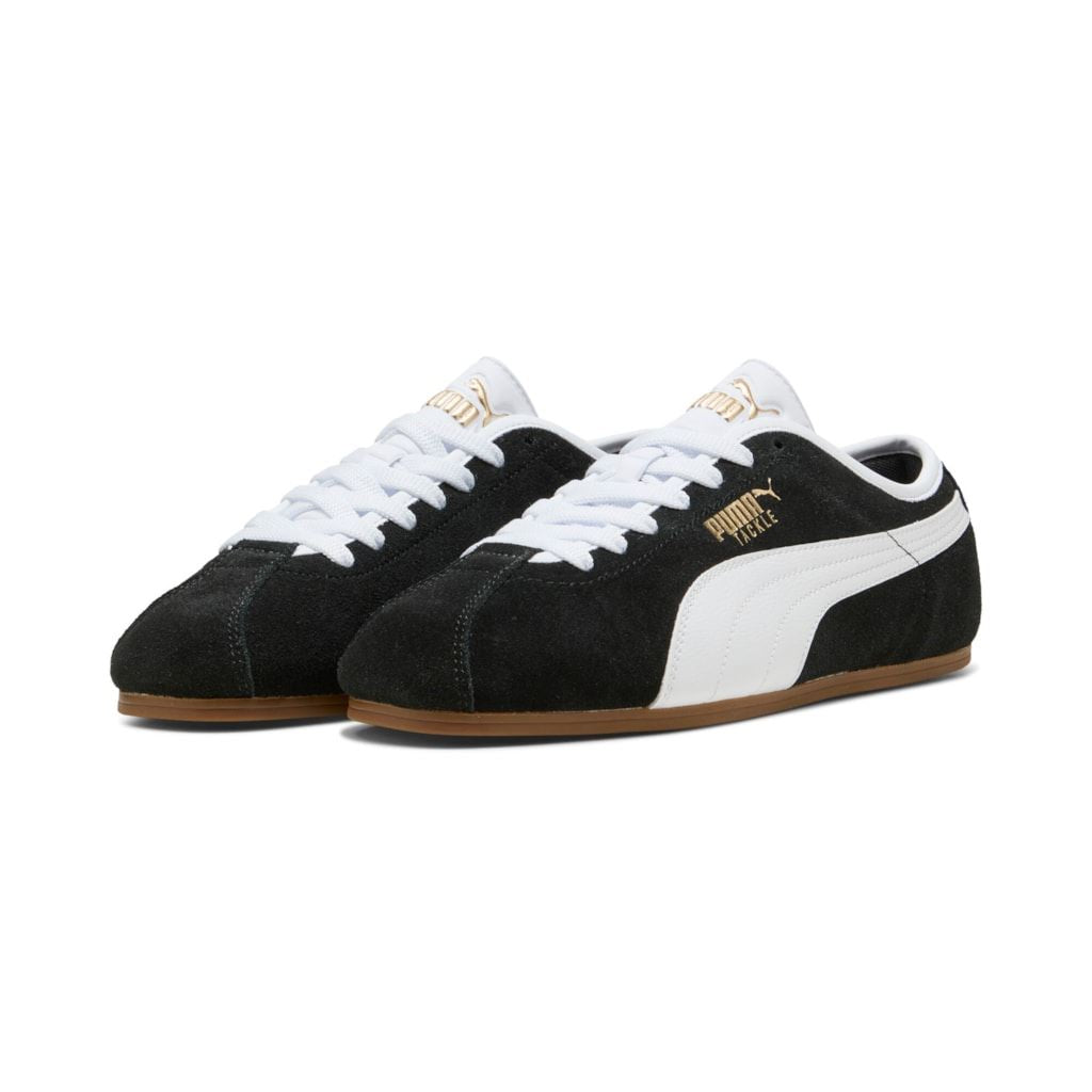 Puma Tackle Suede Women's Black Sneakers