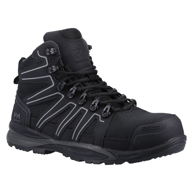 Helly Hansen Workwear Manchester Mid S3 Synthetic Black/Grey