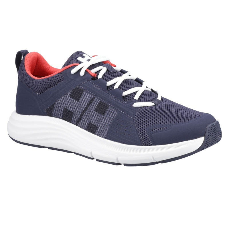 Helly Hansen Sport AHIGA EVO 5 Synthetic Men's Navy/Alert Red Sneakers
