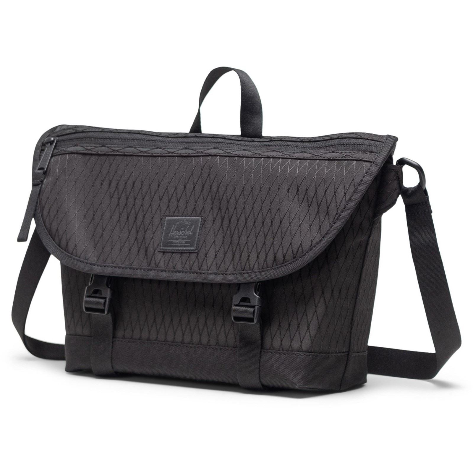 Herschel Bags Cove Polyester Unisex Adults Black Messenger Bag - One Size