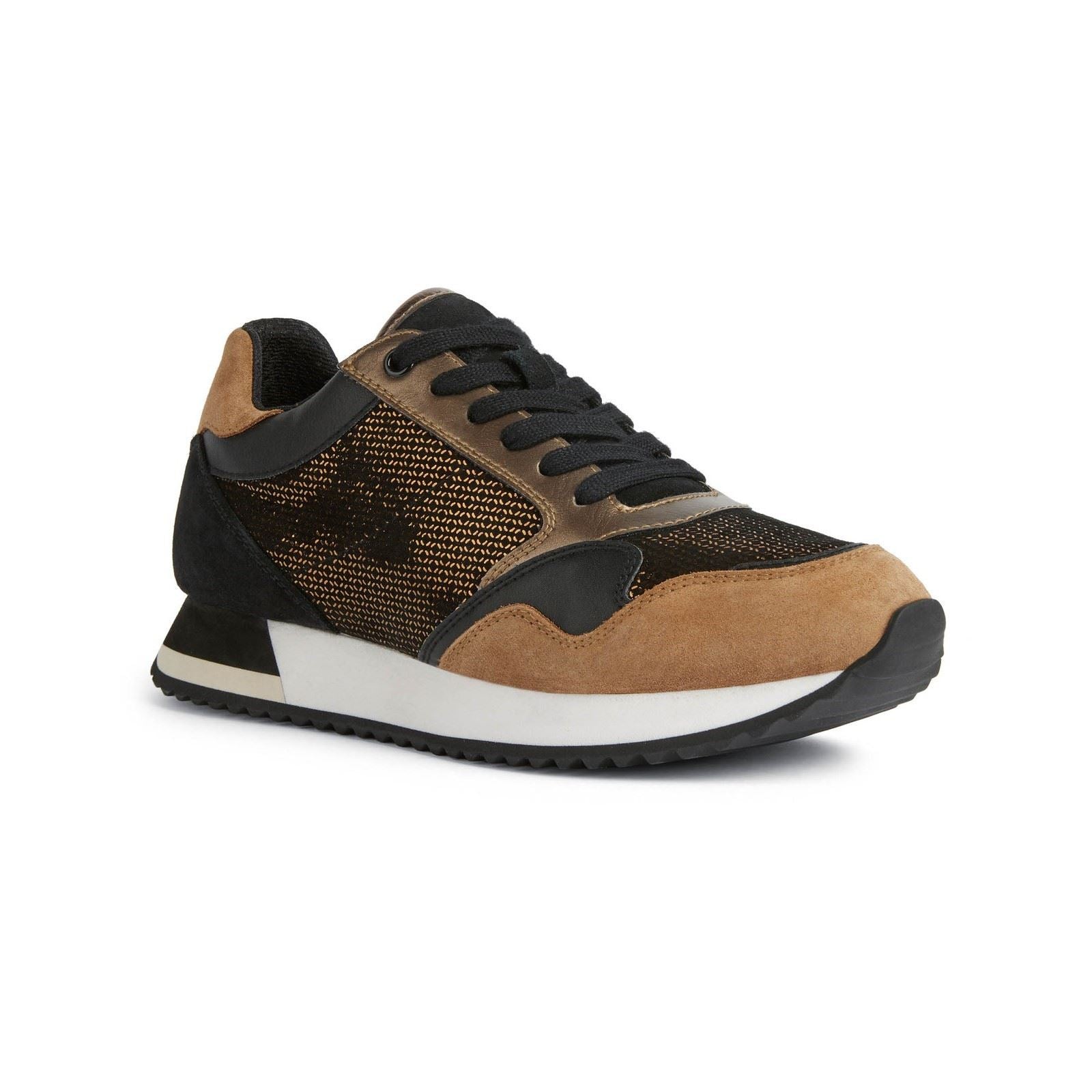 Geox Doralea Leather Women's Bronze/Toffee Sneakers