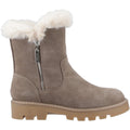 Hush Puppies Ambre Suede Women's Taupe Winter Mid Calf Boots