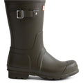 Hunter Original Short Wellington Boots Rubber Men's Chocolate Brown Wellington Boots